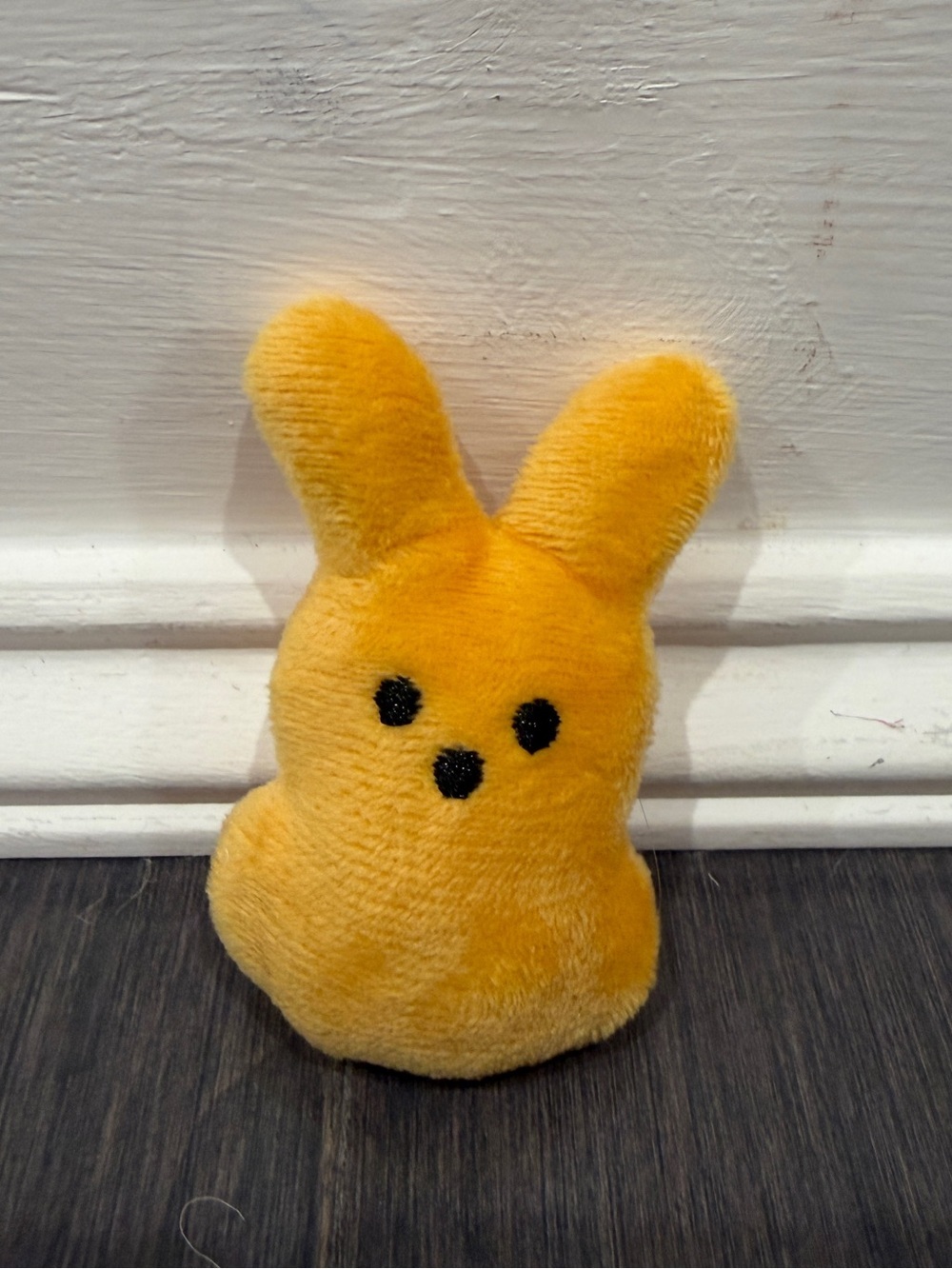 NWOT Peeps 3”in Orange Small Bunny Stuffed Animal Plush Easter Kids